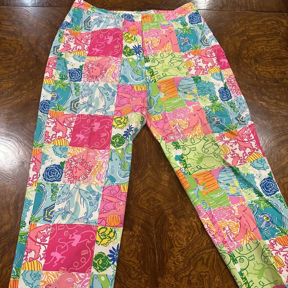 Lilly Pulitzer Patchwork Capri